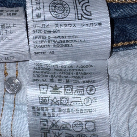 Levi’s 501 CT Medium Wash Jeans Women’s Tag Size 32 x 32 - Picture 12 of 14